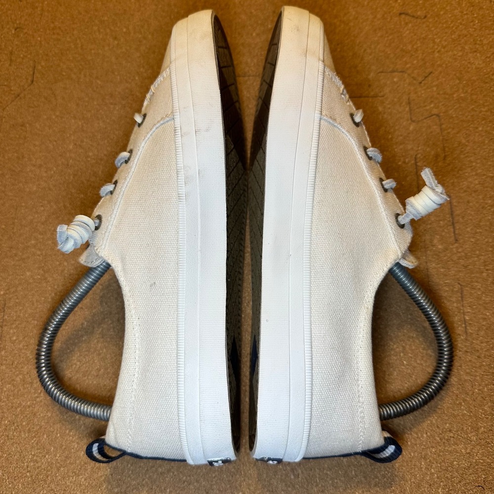 Sperry Top-Sider Crest Vibe Womens 7W White Canvas Sneakers STS99250 - Picture 5 of 10